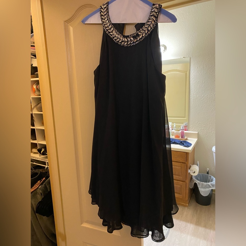 Black formal dress